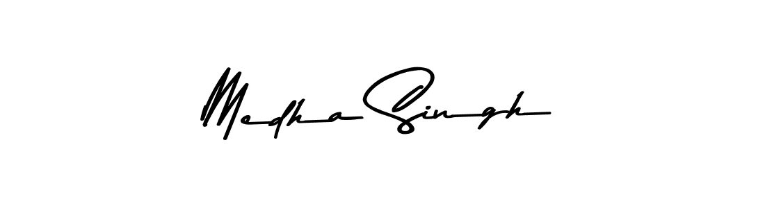 How to make Medha Singh signature? Asem Kandis PERSONAL USE is a professional autograph style. Create handwritten signature for Medha Singh name. Medha Singh signature style 9 images and pictures png