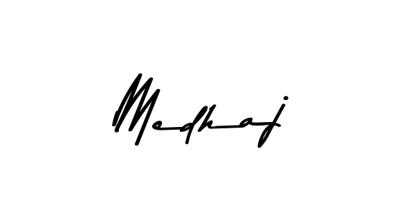 How to Draw Medhaj signature style? Asem Kandis PERSONAL USE is a latest design signature styles for name Medhaj. Medhaj signature style 9 images and pictures png