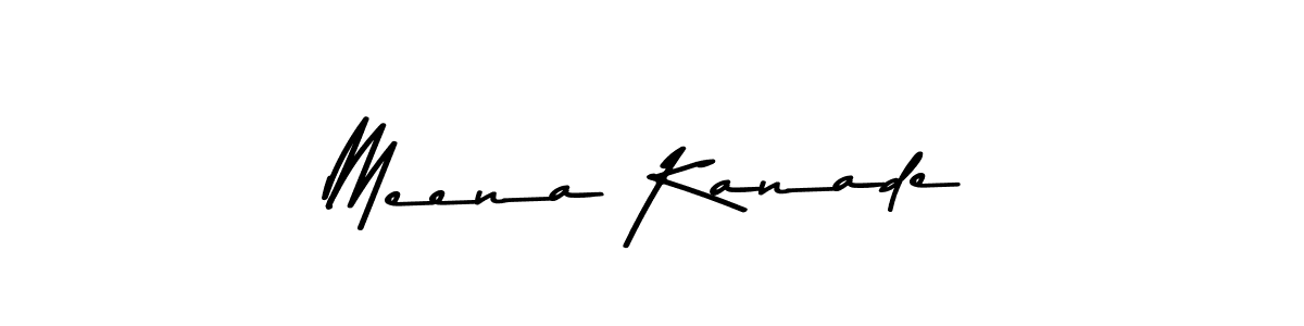 You should practise on your own different ways (Asem Kandis PERSONAL USE) to write your name (Meena Kanade) in signature. don't let someone else do it for you. Meena Kanade signature style 9 images and pictures png