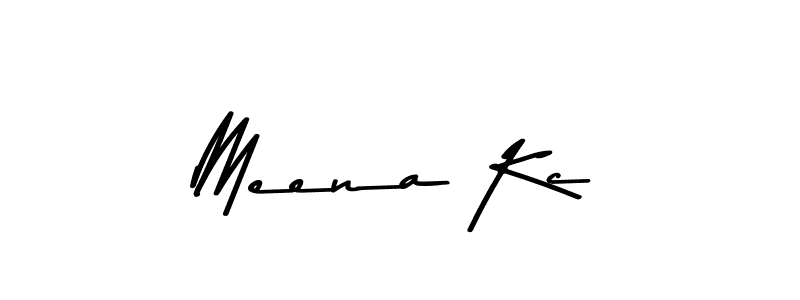 Also we have Meena Kc name is the best signature style. Create professional handwritten signature collection using Asem Kandis PERSONAL USE autograph style. Meena Kc signature style 9 images and pictures png