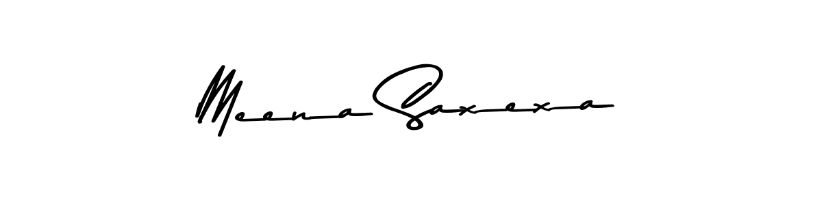 Make a beautiful signature design for name Meena Saxexa. Use this online signature maker to create a handwritten signature for free. Meena Saxexa signature style 9 images and pictures png
