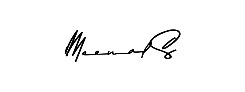How to make Meenal S signature? Asem Kandis PERSONAL USE is a professional autograph style. Create handwritten signature for Meenal S name. Meenal S signature style 9 images and pictures png