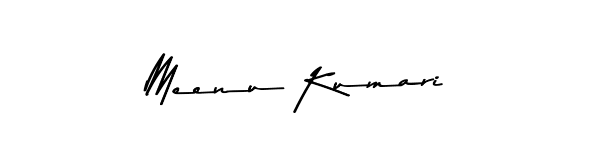 Design your own signature with our free online signature maker. With this signature software, you can create a handwritten (Asem Kandis PERSONAL USE) signature for name Meenu Kumari. Meenu Kumari signature style 9 images and pictures png