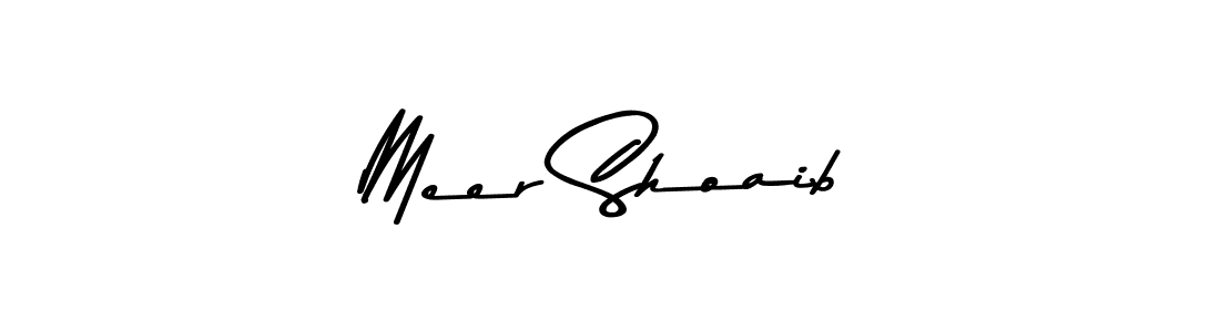 Make a beautiful signature design for name Meer Shoaib. Use this online signature maker to create a handwritten signature for free. Meer Shoaib signature style 9 images and pictures png