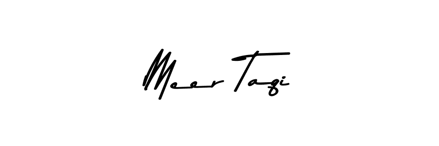 Make a beautiful signature design for name Meer Taqi. With this signature (Asem Kandis PERSONAL USE) style, you can create a handwritten signature for free. Meer Taqi signature style 9 images and pictures png