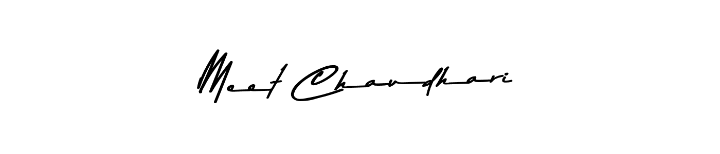 This is the best signature style for the Meet Chaudhari name. Also you like these signature font (Asem Kandis PERSONAL USE). Mix name signature. Meet Chaudhari signature style 9 images and pictures png