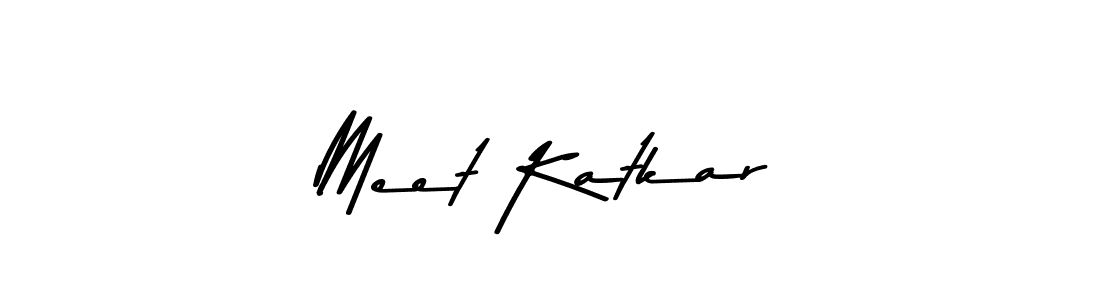 Also You can easily find your signature by using the search form. We will create Meet Katkar name handwritten signature images for you free of cost using Asem Kandis PERSONAL USE sign style. Meet Katkar signature style 9 images and pictures png