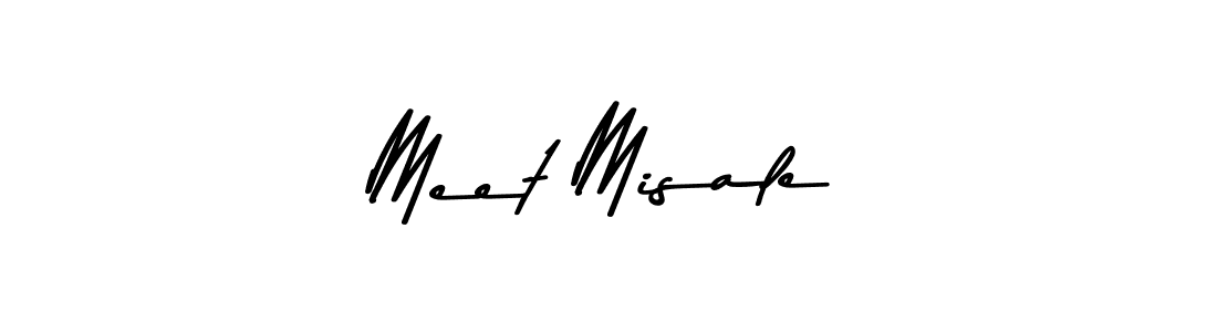 Similarly Asem Kandis PERSONAL USE is the best handwritten signature design. Signature creator online .You can use it as an online autograph creator for name Meet Misale. Meet Misale signature style 9 images and pictures png