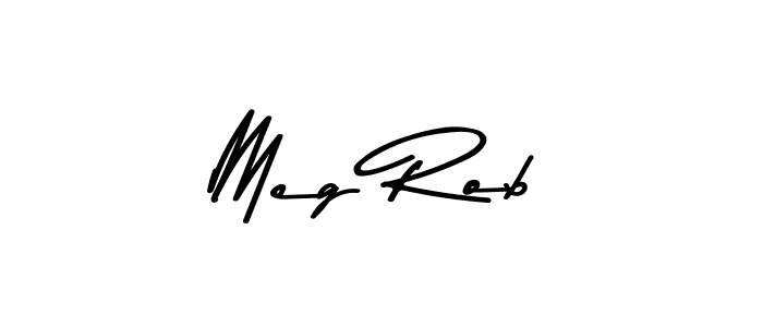 You should practise on your own different ways (Asem Kandis PERSONAL USE) to write your name (Meg Rob) in signature. don't let someone else do it for you. Meg Rob signature style 9 images and pictures png