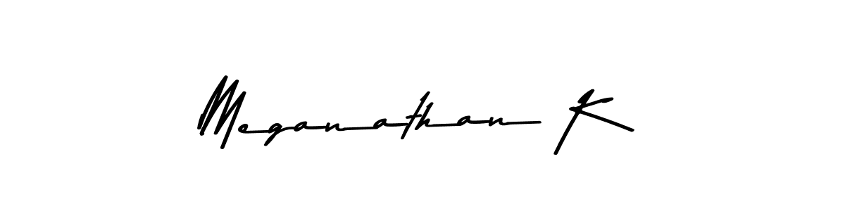 Make a beautiful signature design for name Meganathan K. Use this online signature maker to create a handwritten signature for free. Meganathan K signature style 9 images and pictures png