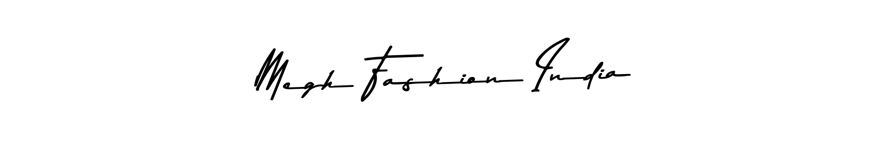 Use a signature maker to create a handwritten signature online. With this signature software, you can design (Asem Kandis PERSONAL USE) your own signature for name Megh Fashion India. Megh Fashion India signature style 9 images and pictures png