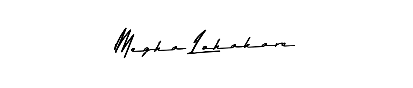You should practise on your own different ways (Asem Kandis PERSONAL USE) to write your name (Megha Lohakare) in signature. don't let someone else do it for you. Megha Lohakare signature style 9 images and pictures png