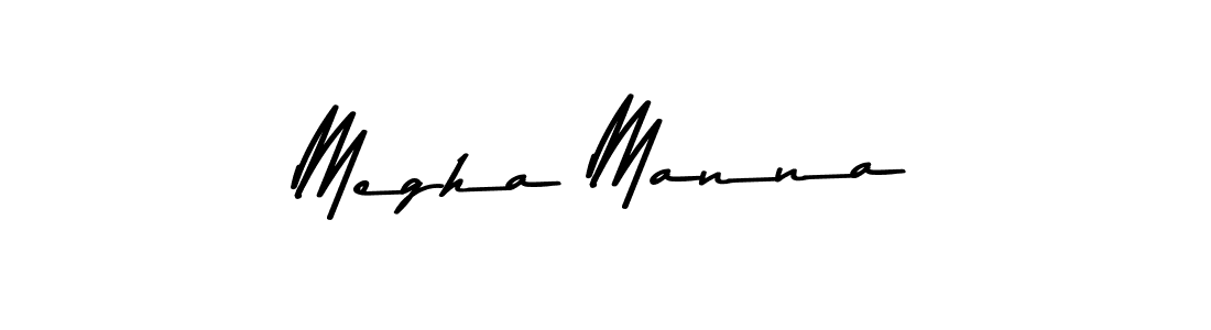 Also You can easily find your signature by using the search form. We will create Megha Manna name handwritten signature images for you free of cost using Asem Kandis PERSONAL USE sign style. Megha Manna signature style 9 images and pictures png
