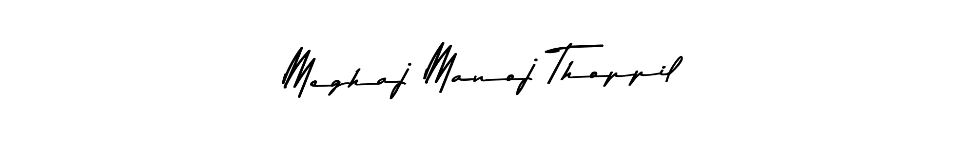 Similarly Asem Kandis PERSONAL USE is the best handwritten signature design. Signature creator online .You can use it as an online autograph creator for name Meghaj Manoj Thoppil. Meghaj Manoj Thoppil signature style 9 images and pictures png