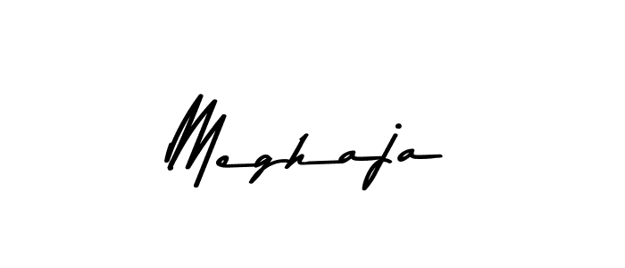 Meghaja stylish signature style. Best Handwritten Sign (Asem Kandis PERSONAL USE) for my name. Handwritten Signature Collection Ideas for my name Meghaja. Meghaja signature style 9 images and pictures png