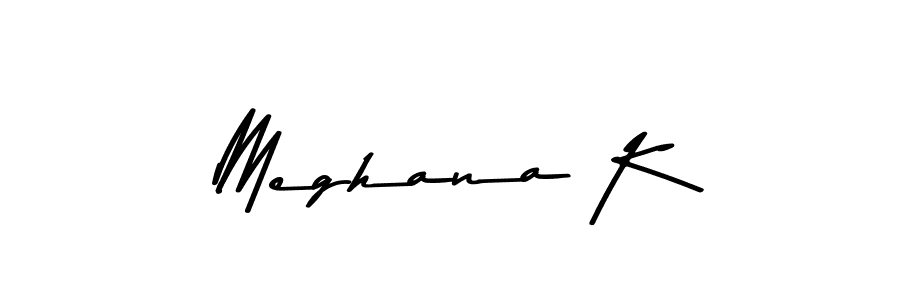 Also You can easily find your signature by using the search form. We will create Meghana K name handwritten signature images for you free of cost using Asem Kandis PERSONAL USE sign style. Meghana K signature style 9 images and pictures png