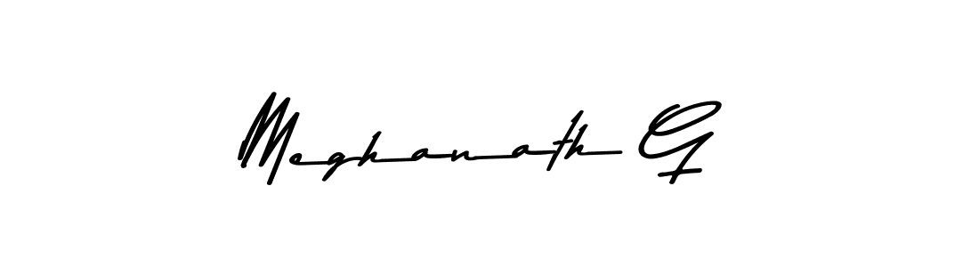 This is the best signature style for the Meghanath G name. Also you like these signature font (Asem Kandis PERSONAL USE). Mix name signature. Meghanath G signature style 9 images and pictures png