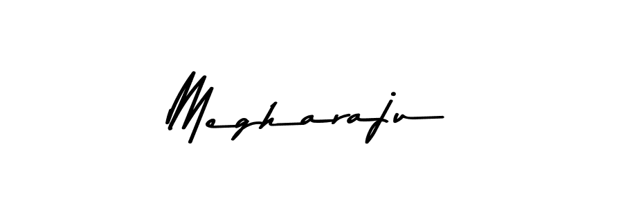 Use a signature maker to create a handwritten signature online. With this signature software, you can design (Asem Kandis PERSONAL USE) your own signature for name Megharaju. Megharaju signature style 9 images and pictures png