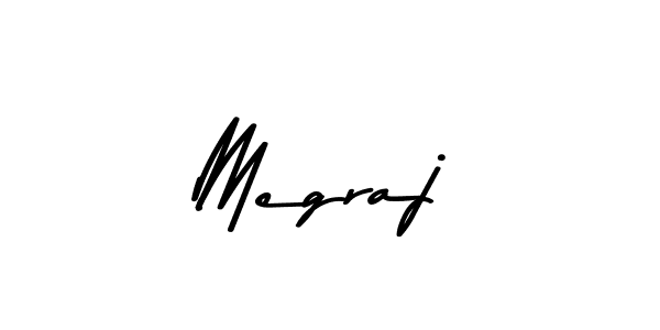 Megraj stylish signature style. Best Handwritten Sign (Asem Kandis PERSONAL USE) for my name. Handwritten Signature Collection Ideas for my name Megraj. Megraj signature style 9 images and pictures png