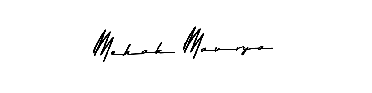 Also we have Mehak Maurya name is the best signature style. Create professional handwritten signature collection using Asem Kandis PERSONAL USE autograph style. Mehak Maurya signature style 9 images and pictures png