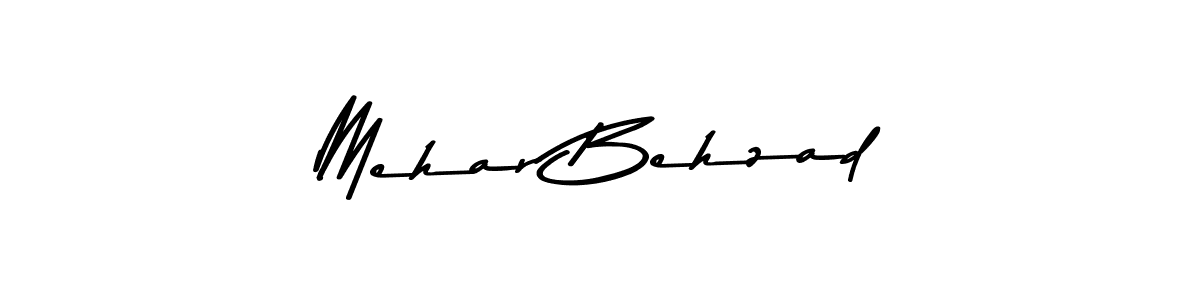 Also You can easily find your signature by using the search form. We will create Mehar Behzad name handwritten signature images for you free of cost using Asem Kandis PERSONAL USE sign style. Mehar Behzad signature style 9 images and pictures png