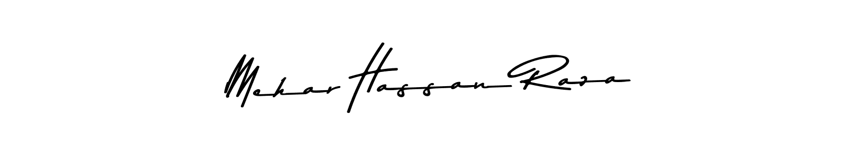 Use a signature maker to create a handwritten signature online. With this signature software, you can design (Asem Kandis PERSONAL USE) your own signature for name Mehar Hassan Raza. Mehar Hassan Raza signature style 9 images and pictures png