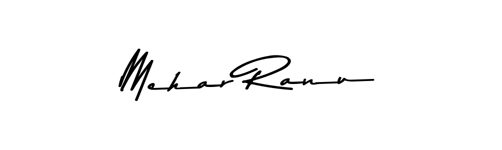 You should practise on your own different ways (Asem Kandis PERSONAL USE) to write your name (Mehar Ranu) in signature. don't let someone else do it for you. Mehar Ranu signature style 9 images and pictures png