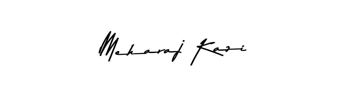 You can use this online signature creator to create a handwritten signature for the name Meharaj Kazi. This is the best online autograph maker. Meharaj Kazi signature style 9 images and pictures png