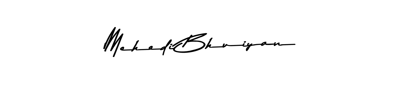 Use a signature maker to create a handwritten signature online. With this signature software, you can design (Asem Kandis PERSONAL USE) your own signature for name Mehedi Bhuiyan. Mehedi Bhuiyan signature style 9 images and pictures png