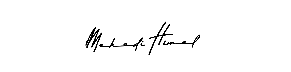 Use a signature maker to create a handwritten signature online. With this signature software, you can design (Asem Kandis PERSONAL USE) your own signature for name Mehedi Himel. Mehedi Himel signature style 9 images and pictures png