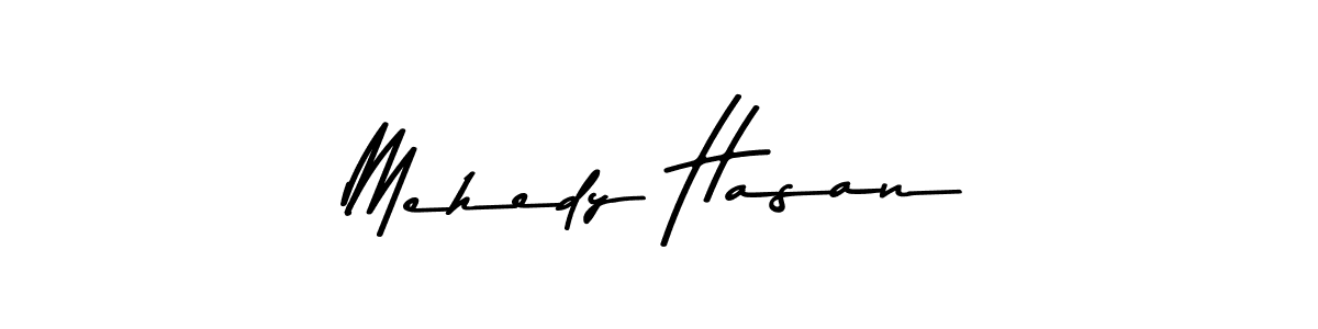 Asem Kandis PERSONAL USE is a professional signature style that is perfect for those who want to add a touch of class to their signature. It is also a great choice for those who want to make their signature more unique. Get Mehedy Hasan name to fancy signature for free. Mehedy Hasan signature style 9 images and pictures png