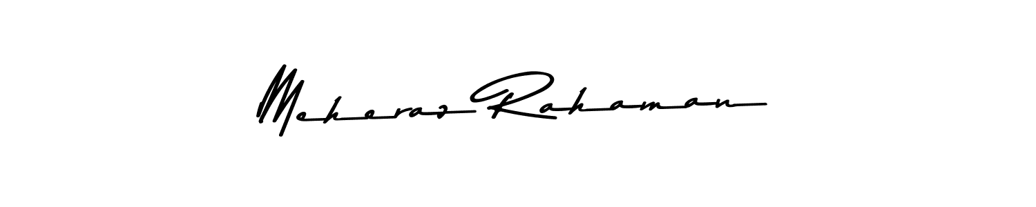 It looks lik you need a new signature style for name Meheraz Rahaman. Design unique handwritten (Asem Kandis PERSONAL USE) signature with our free signature maker in just a few clicks. Meheraz Rahaman signature style 9 images and pictures png