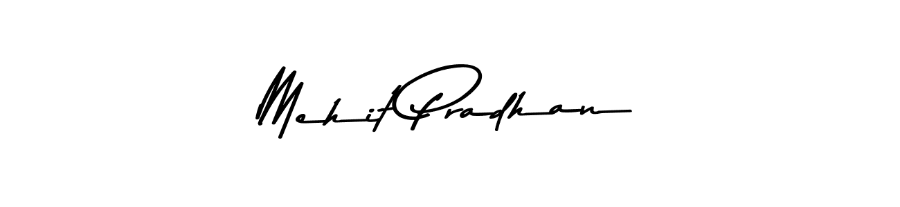 The best way (Asem Kandis PERSONAL USE) to make a short signature is to pick only two or three words in your name. The name Mehit Pradhan include a total of six letters. For converting this name. Mehit Pradhan signature style 9 images and pictures png