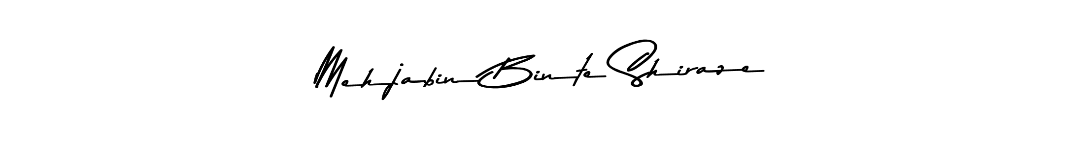 Use a signature maker to create a handwritten signature online. With this signature software, you can design (Asem Kandis PERSONAL USE) your own signature for name Mehjabin Binte Shiraze. Mehjabin Binte Shiraze signature style 9 images and pictures png