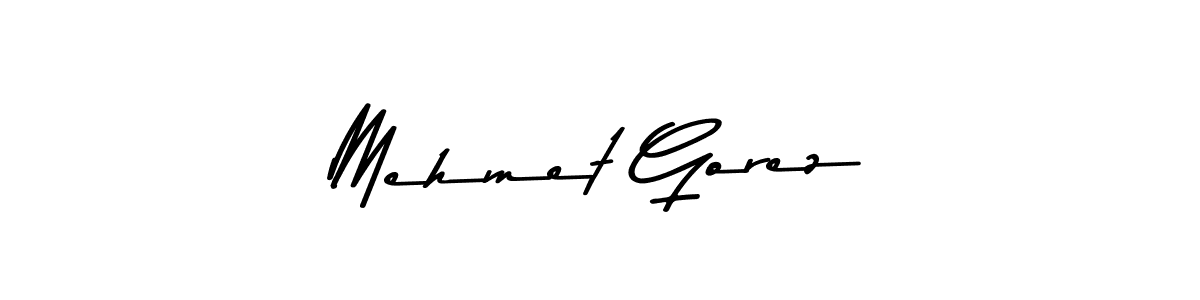 Check out images of Autograph of Mehmet Gorez name. Actor Mehmet Gorez Signature Style. Asem Kandis PERSONAL USE is a professional sign style online. Mehmet Gorez signature style 9 images and pictures png
