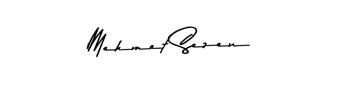 How to make Mehmet Sezen signature? Asem Kandis PERSONAL USE is a professional autograph style. Create handwritten signature for Mehmet Sezen name. Mehmet Sezen signature style 9 images and pictures png