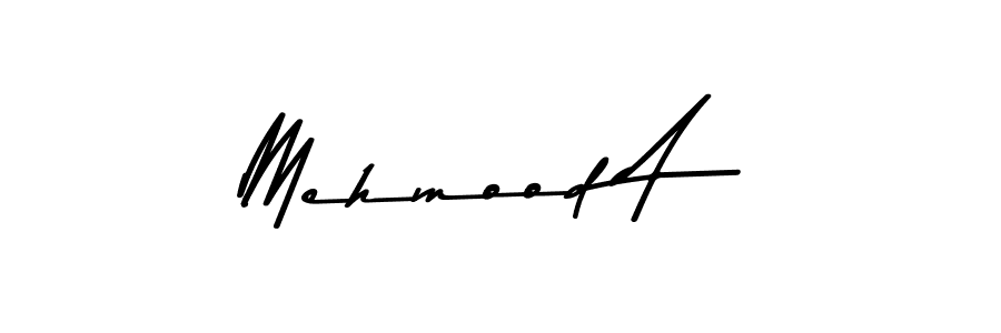 Create a beautiful signature design for name Mehmood A. With this signature (Asem Kandis PERSONAL USE) fonts, you can make a handwritten signature for free. Mehmood A signature style 9 images and pictures png