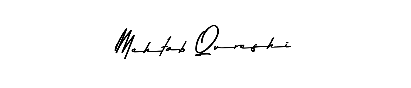 Mehtab Qureshi stylish signature style. Best Handwritten Sign (Asem Kandis PERSONAL USE) for my name. Handwritten Signature Collection Ideas for my name Mehtab Qureshi. Mehtab Qureshi signature style 9 images and pictures png