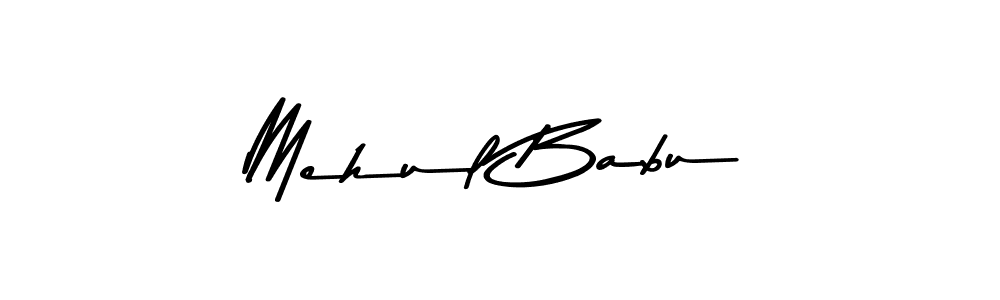 Similarly Asem Kandis PERSONAL USE is the best handwritten signature design. Signature creator online .You can use it as an online autograph creator for name Mehul Babu. Mehul Babu signature style 9 images and pictures png