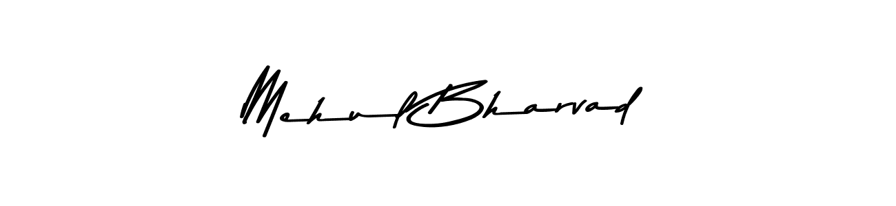 This is the best signature style for the Mehul Bharvad name. Also you like these signature font (Asem Kandis PERSONAL USE). Mix name signature. Mehul Bharvad signature style 9 images and pictures png