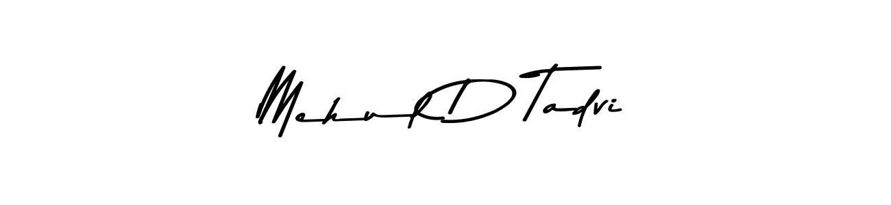 It looks lik you need a new signature style for name Mehul D Tadvi. Design unique handwritten (Asem Kandis PERSONAL USE) signature with our free signature maker in just a few clicks. Mehul D Tadvi signature style 9 images and pictures png