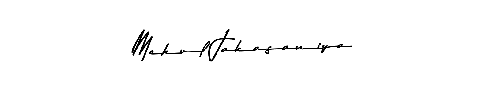 Design your own signature with our free online signature maker. With this signature software, you can create a handwritten (Asem Kandis PERSONAL USE) signature for name Mehul Jakasaniya. Mehul Jakasaniya signature style 9 images and pictures png