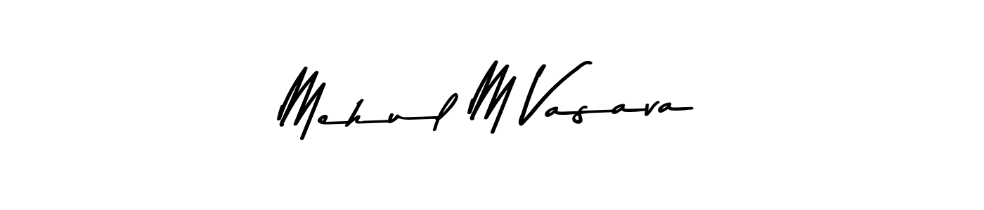 Here are the top 10 professional signature styles for the name Mehul M Vasava. These are the best autograph styles you can use for your name. Mehul M Vasava signature style 9 images and pictures png