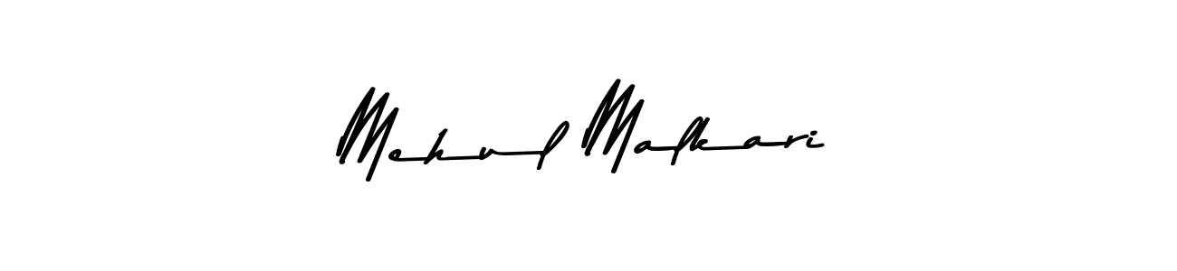 Also we have Mehul Malkari name is the best signature style. Create professional handwritten signature collection using Asem Kandis PERSONAL USE autograph style. Mehul Malkari signature style 9 images and pictures png