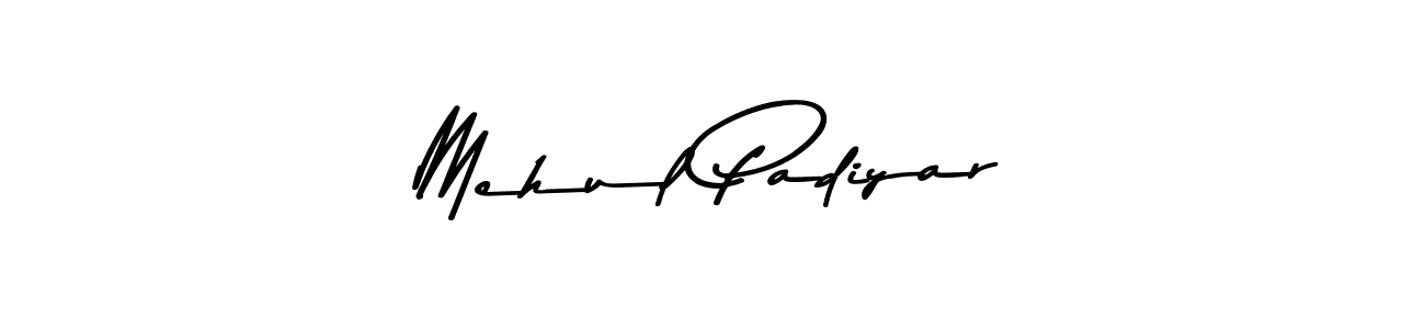 How to make Mehul Padiyar signature? Asem Kandis PERSONAL USE is a professional autograph style. Create handwritten signature for Mehul Padiyar name. Mehul Padiyar signature style 9 images and pictures png