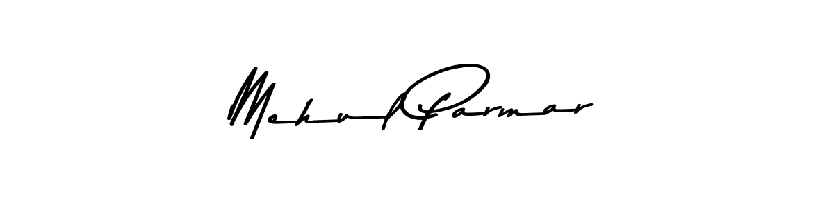 Use a signature maker to create a handwritten signature online. With this signature software, you can design (Asem Kandis PERSONAL USE) your own signature for name Mehul Parmar. Mehul Parmar signature style 9 images and pictures png