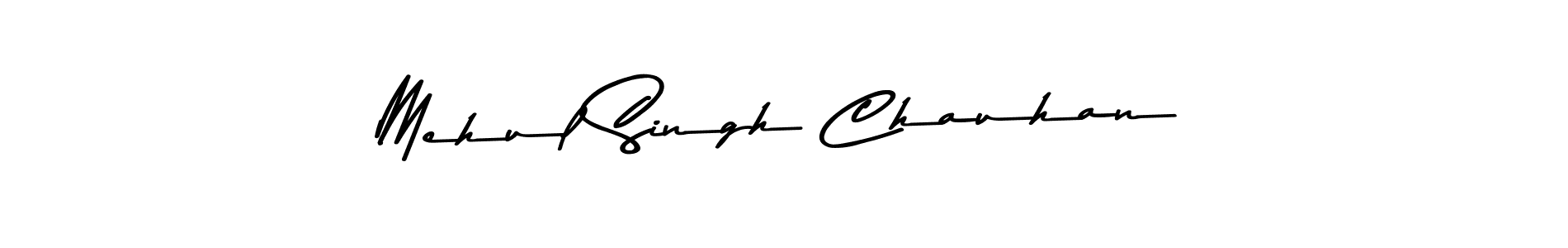 Also You can easily find your signature by using the search form. We will create Mehul Singh Chauhan name handwritten signature images for you free of cost using Asem Kandis PERSONAL USE sign style. Mehul Singh Chauhan signature style 9 images and pictures png