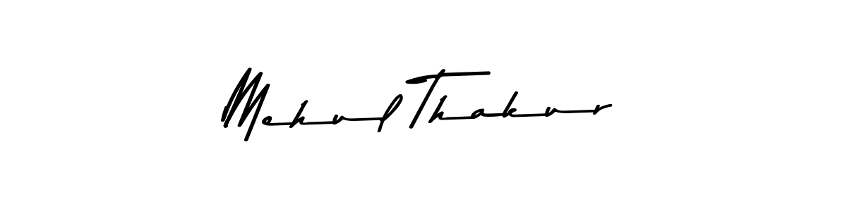 It looks lik you need a new signature style for name Mehul Thakur. Design unique handwritten (Asem Kandis PERSONAL USE) signature with our free signature maker in just a few clicks. Mehul Thakur signature style 9 images and pictures png
