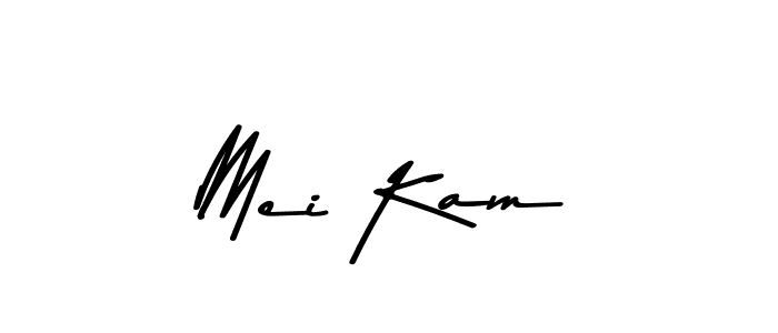 Make a beautiful signature design for name Mei Kam. With this signature (Asem Kandis PERSONAL USE) style, you can create a handwritten signature for free. Mei Kam signature style 9 images and pictures png