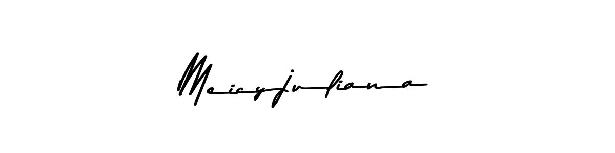 This is the best signature style for the Meicyjuliana name. Also you like these signature font (Asem Kandis PERSONAL USE). Mix name signature. Meicyjuliana signature style 9 images and pictures png